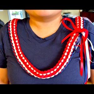 Hawaiian style Ribbon Lei